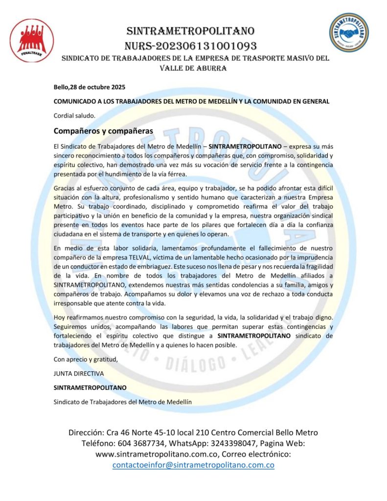 Comunicado